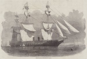 Uusi Iron Clad Steam-Frigate Warrior